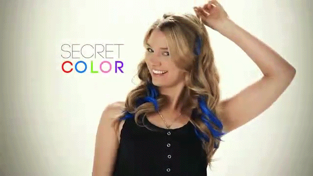 Farebný príčesok do vlasov Secret Color 