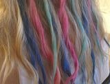 Farebné kriedy na vlasy 36 ks Hair chalk
