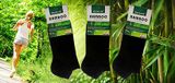 Zdravotné členkové bambusové ponožky - 5 párov