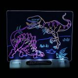 Magická interaktívna 3D LED tabuľa - dinosauri