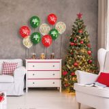 Sada balónov s vianočným motívom - 12 ks
