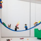 Lepiaca páska kompatibilná so stavebnicami LEGO