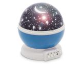 LED mini projektor hviezdna obloha - modrá