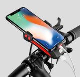 Svetlo na bicykel BikerPro 4v1 s držiakom na telefón, zvončekom a powerbankou