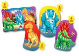Detský puzzle set dinosaury
