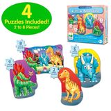 Detský puzzle set dinosaury
