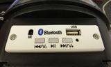 LED disco guľa Bluetooth mp3 s reproduktormi a diaľkovým ovládaním