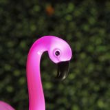 LED solárne flamingo
