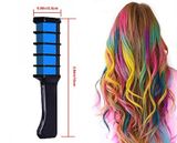 Hrebeň s farebnými kriedami na vlasy - 10 farieb