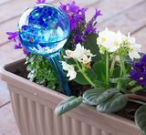 Sklenené guľôčky na zalievanie kvetín Watering globes 2 ks