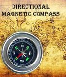 Turistický kompas kovový