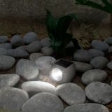 LED solárna lampa kameň