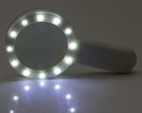 LED lupa s UV a 30x zväčšením