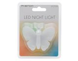 LED nočné svetlo Motýľ