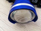 Nabíjateľná čelová baterka so zoomom Fisheye