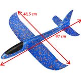 Polystyrénové lietadlo 47 cm