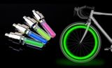 LED svietiace ventilky na bicykel - 2 ks