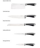 8-dielna sada nerezových nožov so stojanom Royalty Line RL-KSS700