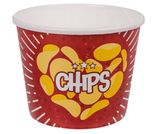 Plastové vedro na popcorn / chipsy / chrumky 2,5 L