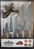 6-dielna sada granitových nožov Peterhof