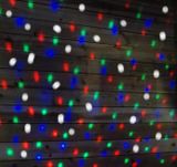 Projektor s vianočným osvetlením - farebné chumáče