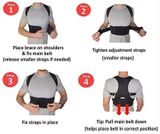 REAL DOCTORS magnetický pás pre správne držanie chrbta