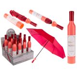 Dáždnik v tvare fľaše vína - rosé