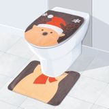 Vianočná dekorácia na WC sedadlo - sob