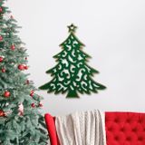 Vianočná dekorácia - stromček 39 x 45 cm