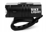 Vodeodolné nabíjateľné LED svetlo na bicykel so zadným svetlom