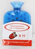 Termofor - ohrievacia fľaša s 11 magnetmi s masážnou funkciou