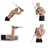 Tricepsové lano na cvičenie