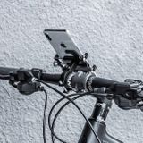 Hliníkový držiak mobilu na bicykel - čierny
