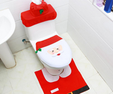 Vianočná dekorácia na WC sedadlo