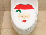 Vianočná dekorácia na WC sedadlo