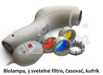 4 x Biolampa Eifa D514 3 farby + darček podľa výberu