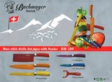 6-dielna sada farebných nožov s antiadhéznym povrchom Bachmayer Zurich