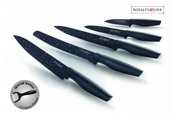 6-dielna sada granitových nožov Royalty Line RL-MB5