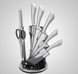 8-dielna sada nerezových nožov so stojanom Royalty Line RL-KSS600