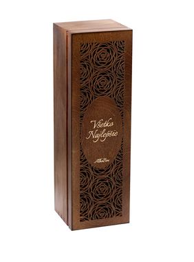Alkobox - štýlový drevený box na alkohol