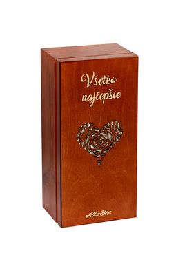 Alkobox - štýlový drevený box na alkohol