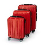 Art-Land Travel Sada cestovných kufrov - červená