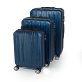 Art-Land Travel Sada cestovných kufrov - modrá