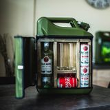 Jerrycan Mix Drink Bar - unikátny minibar na miešané nápoje 20L