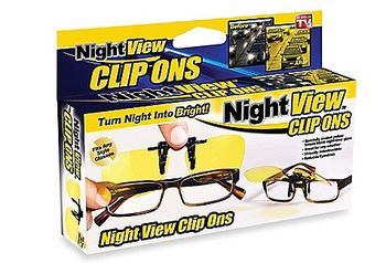 Clip ons klip na okuliare pre nočné videnie