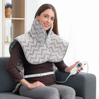 Elektrická vyhrievaná deka na krk, ramená a chrbát