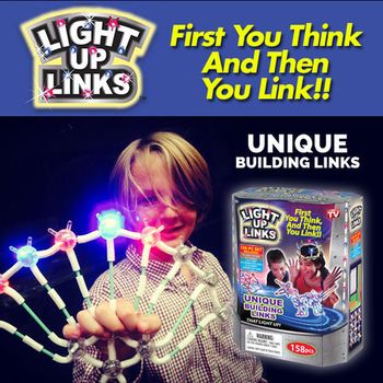 Fascinujúca svetielkujúca skladačka Light Up Links