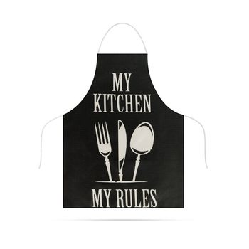 Kuchynská zástera - "My Kitchen, my rules"