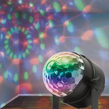 LED disco guľa s diaľkovým ovládaním