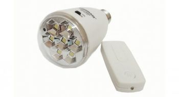 LED žiarovka na diaľkové ovládanie